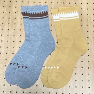 RWCHE　ARROW SOCKS　ローチ　靴下　グレー  / ハニースイート