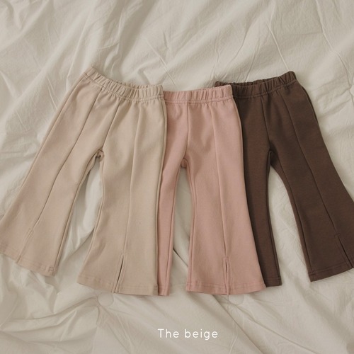 即納⌇the beige / Flared pants