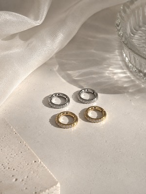 FK0204［ stainless bijou earring M size］