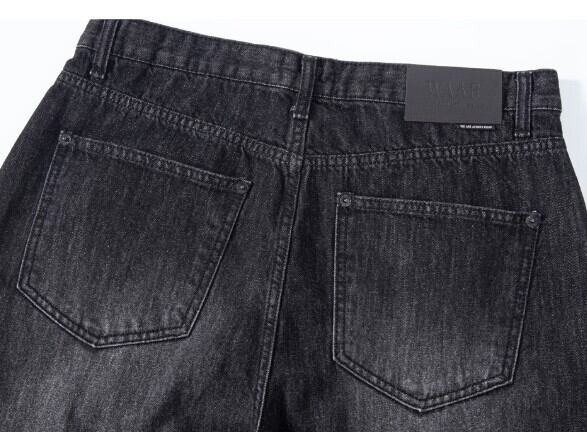 ☆SEVENTEEN エスクプス 着用！！【WAAR】M253 Wide Denim Pants_Black