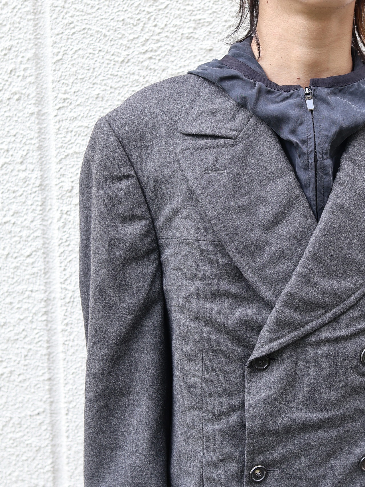 【gucci】wool double half coat