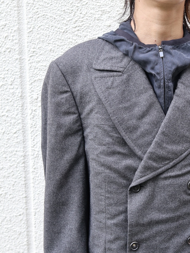 【gucci】wool double half coat