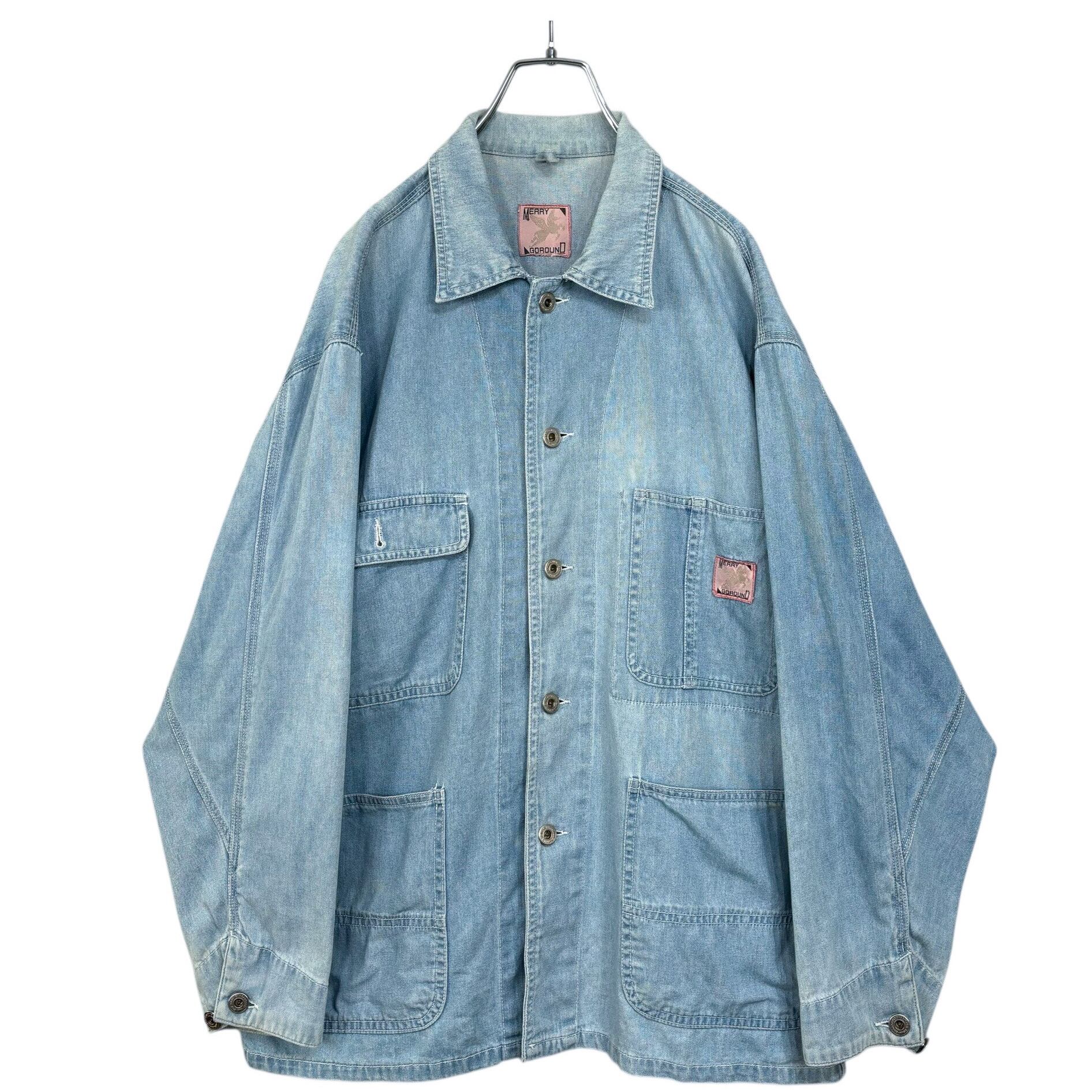 90-00s OLD DIESEL L/S design boa denim jacket | 無無