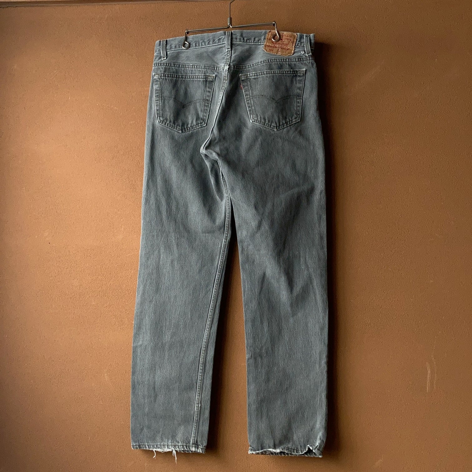 90's Levi's 501 グレー デニムパンツ USA製 W34 L32【1029A34 90's Levi's 501 グレー デニムパンツ USA製 W34 L32【1029A34