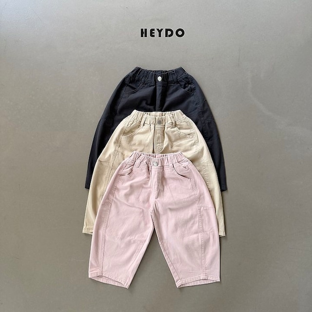 【取寄】heydo|barrel cotton pants|バレルコットンパンツ|S-JL|kids&jr|26 autumn