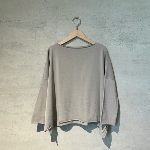 【evam eva】cotton wide pullover/E251K116