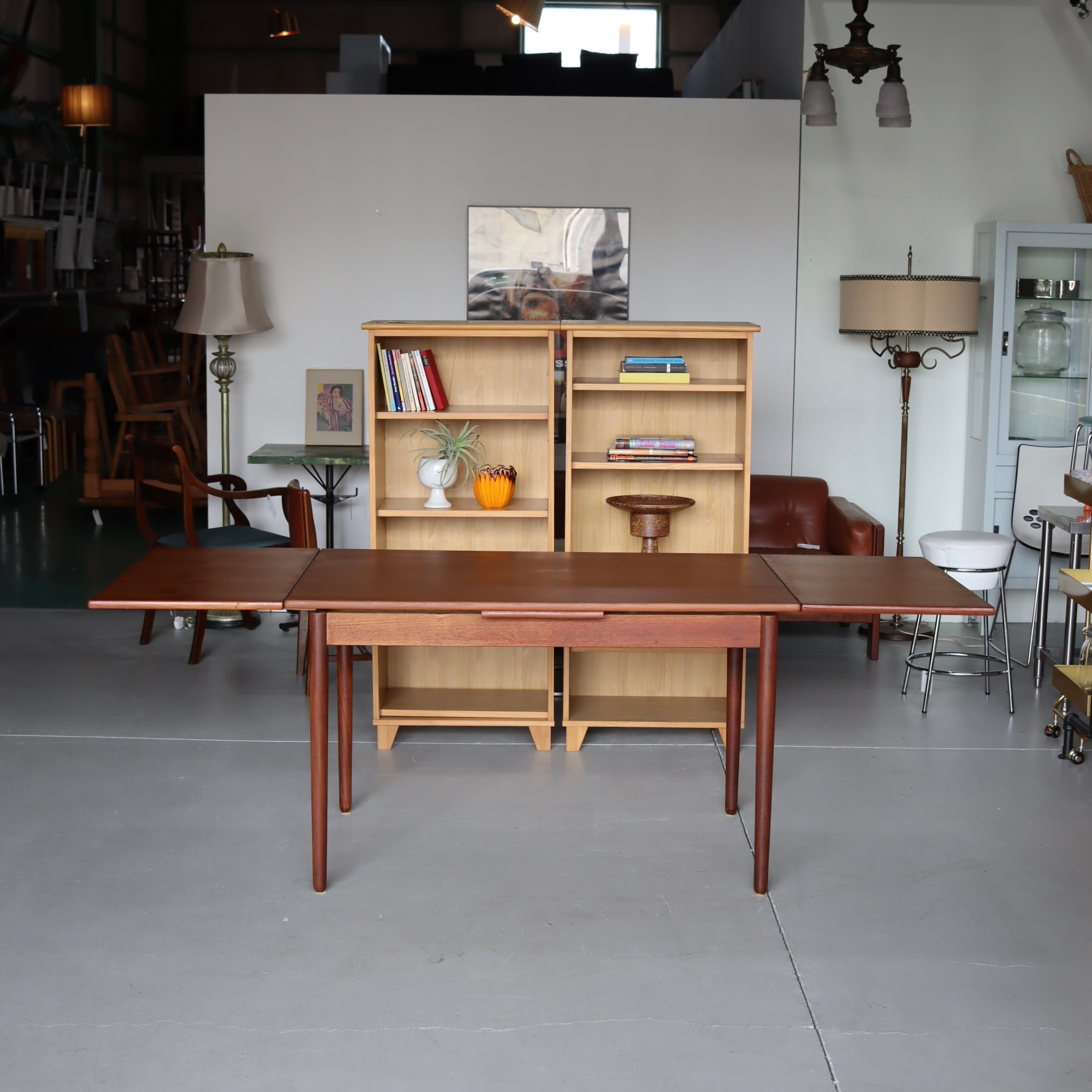 Denmark Vintage Extention Table / デンマークヴィンテージの