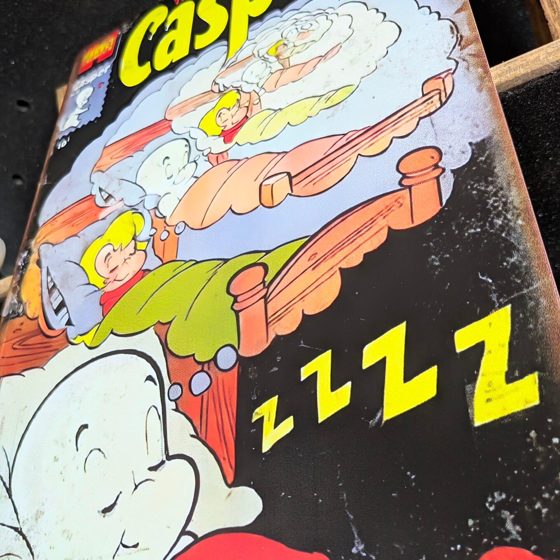 ♧送料無料!ちょうどいいブリキ看板【 CASPER ( キャスパー )】 METAL SIGN / メタルサイン / ブリキ看板 / サインボード / ビンテージ加工 〚アメリカン雑貨 アメトイ〛