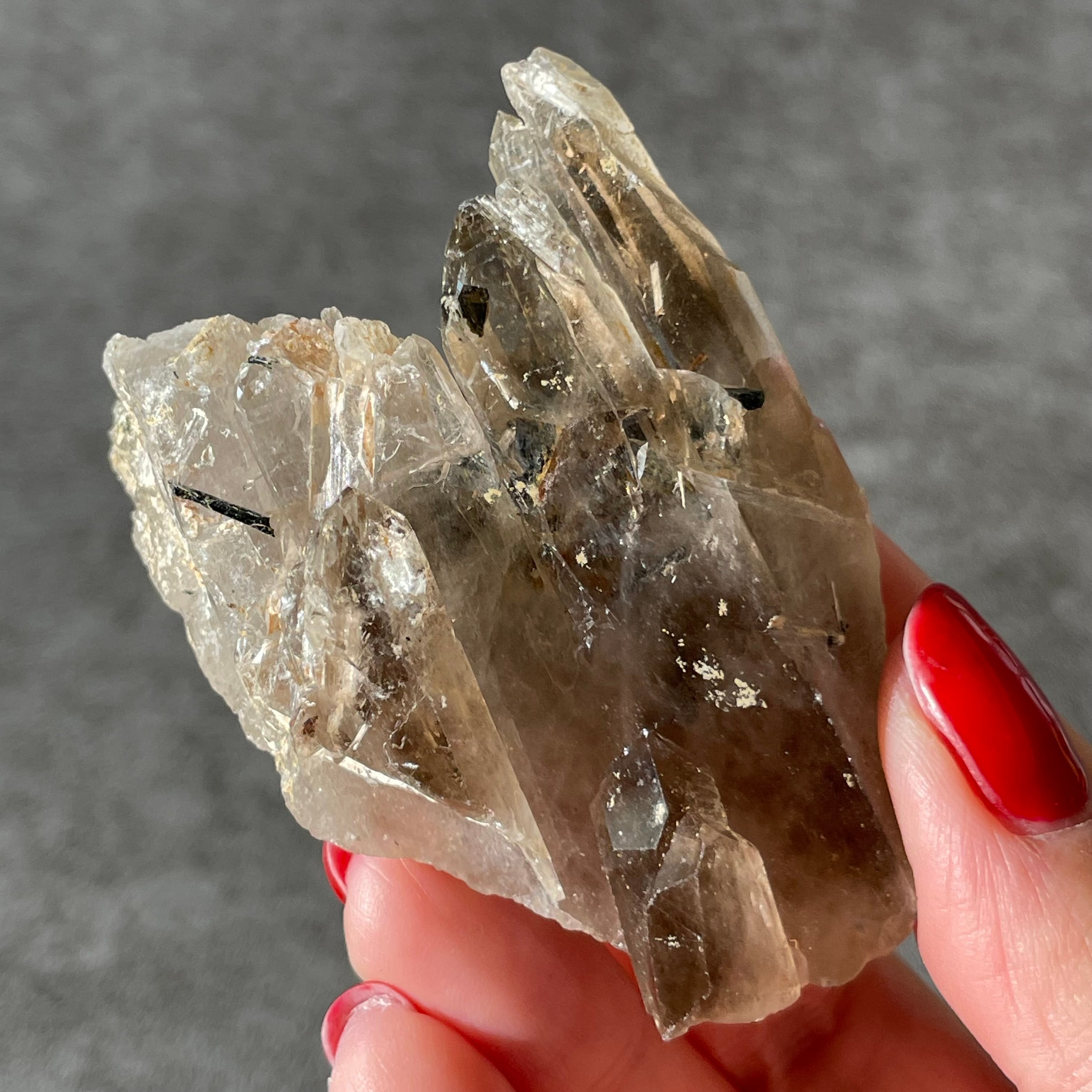 マラウイ ゾンバ産♦︎Smoky Quartz スモーキークォーツ|天然石 パワーストーン 鉱物 gem stone