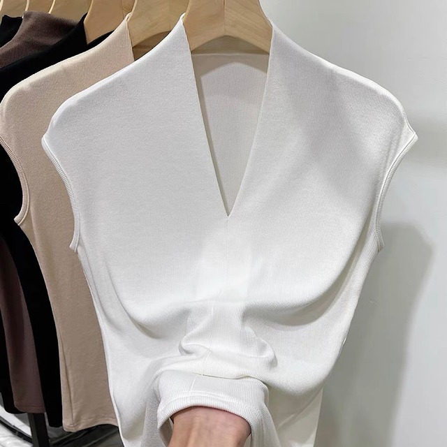 Loose half sleeve bottoming shirt【L22SS0101】