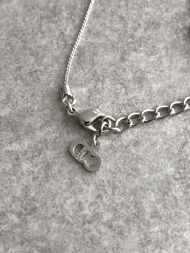 Christian Dior クリスチャン ディオール ネックレス シルバー ロゴ チャーム vintage ヴィンテージ オールド i4rp6r