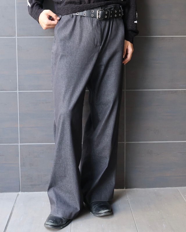 cotton wide slacks
