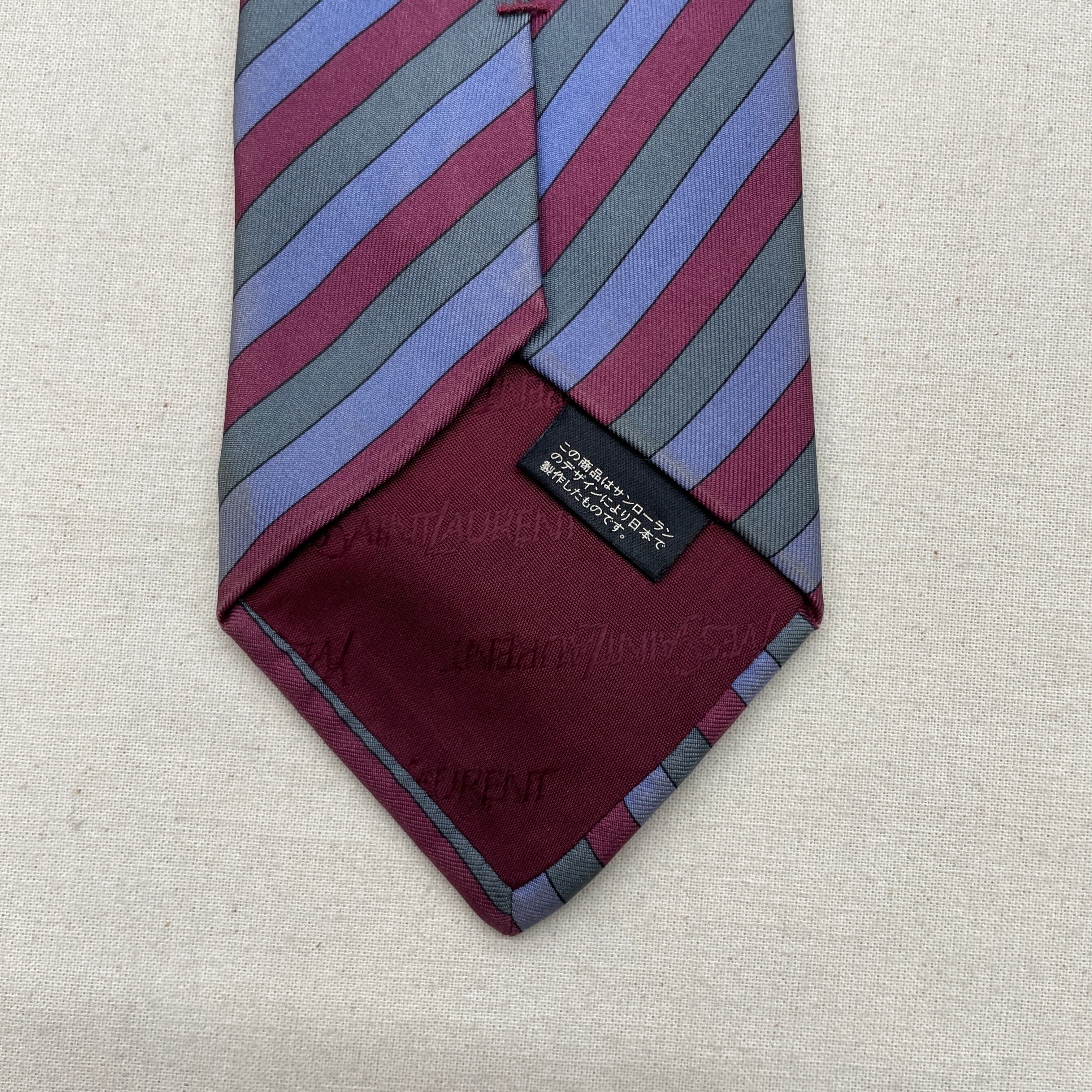 Yves Saint Laurent】necktie イブサンローラン ネクタイ YSL | no
