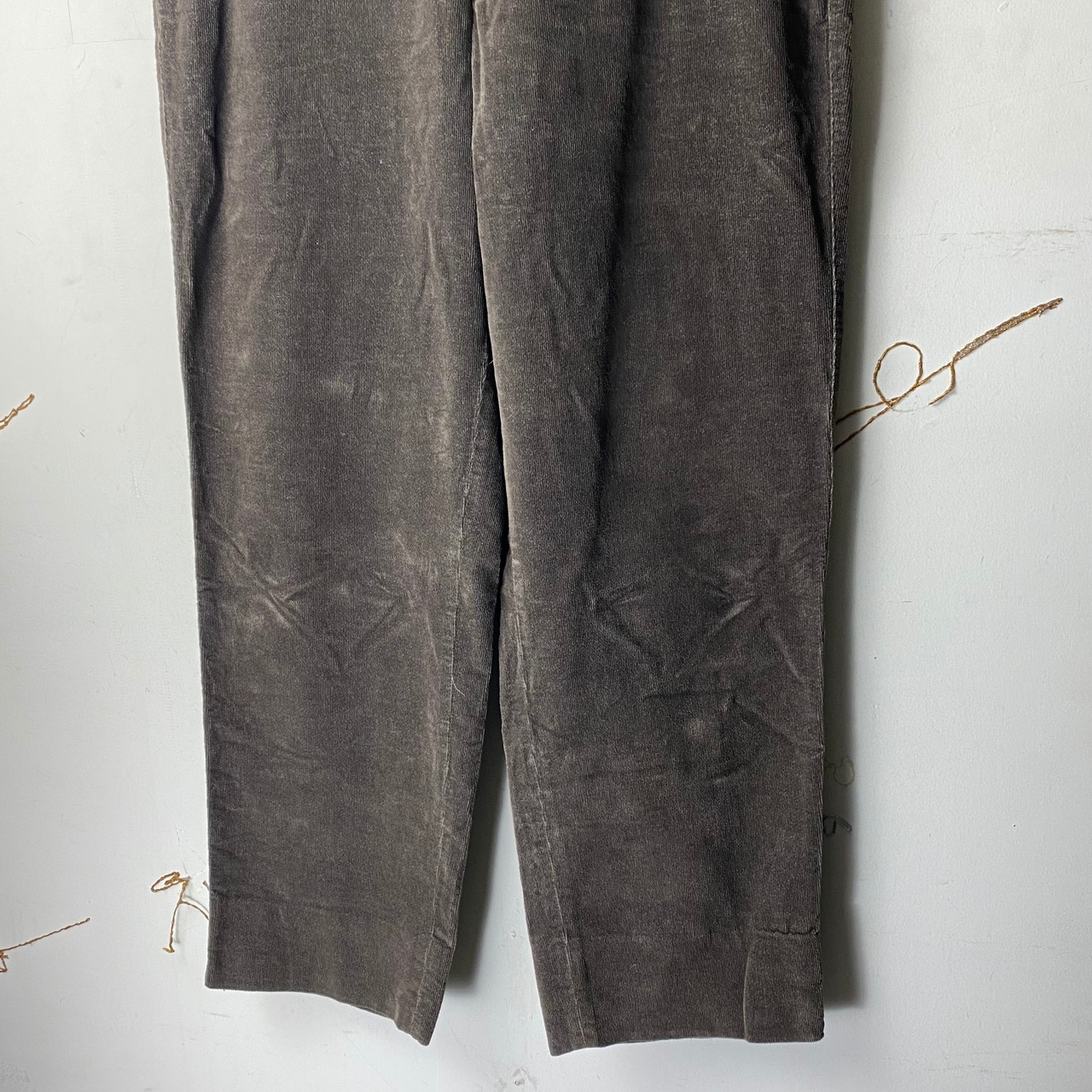 ARMANI COLLEZIONI brown corduroy pants