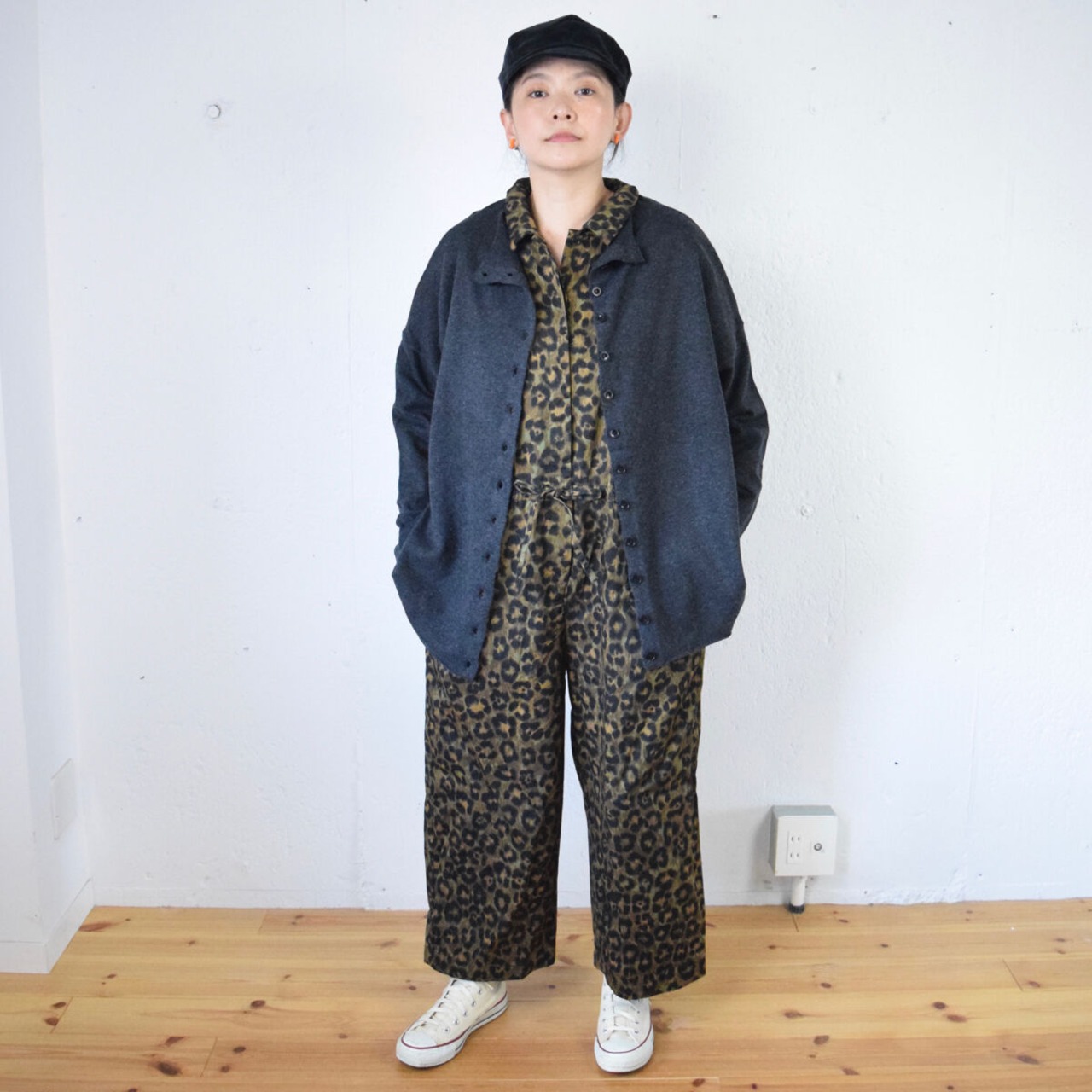 GAUZE#(ガーゼ) ボトルネックニット /カーディガン