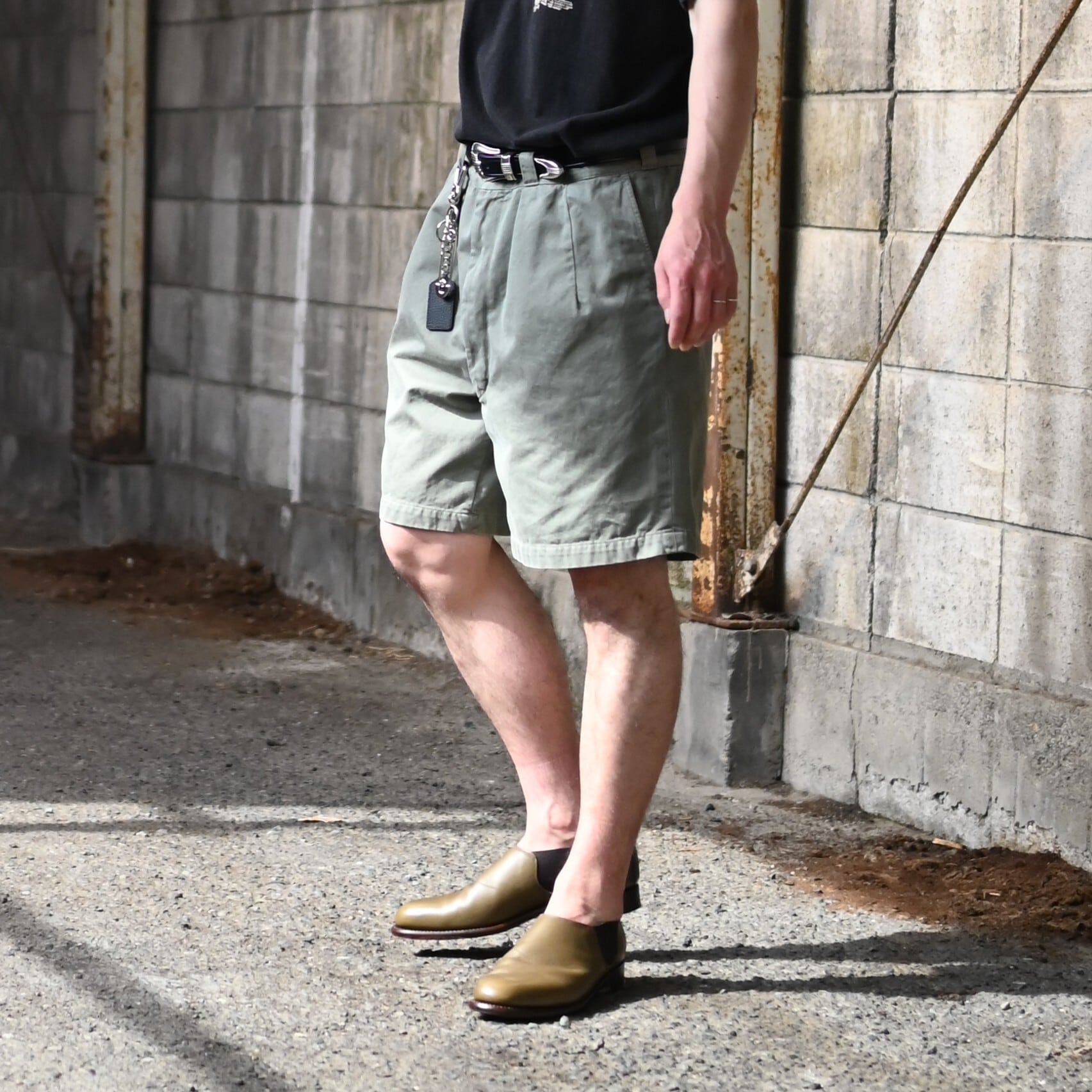 BOWWOW / US ARMY CHINO SHORTS AGED | GANKO