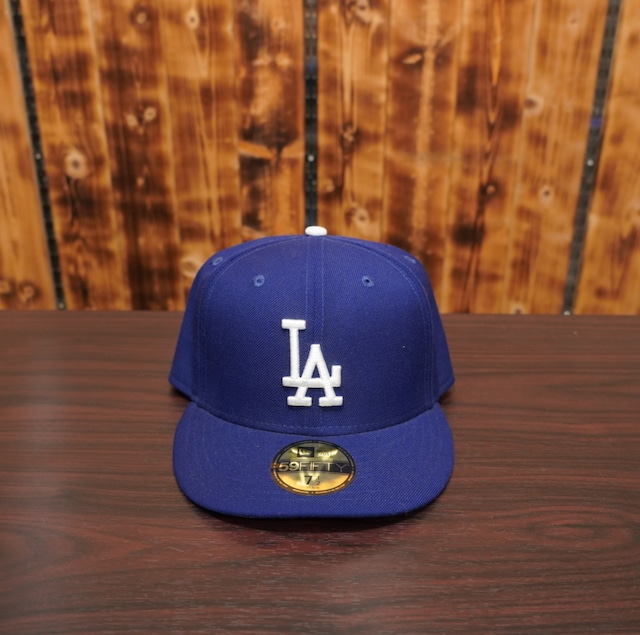 LA Los Angeles Dodgers newera 7 1/2 /official on field cap ロサンゼルス　ドジャース　ニューエラ　キャップ　帽子　つば裏グレー