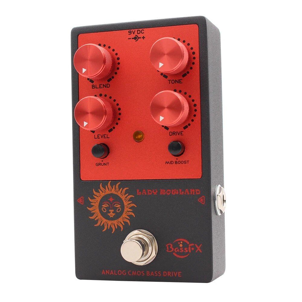 Fanmuzk ベースオーバードライブ Rowland エフェクター アクティブ