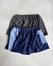 DENIM DOCKING RUN SKIRT / RGW-02-2 INDIGO
