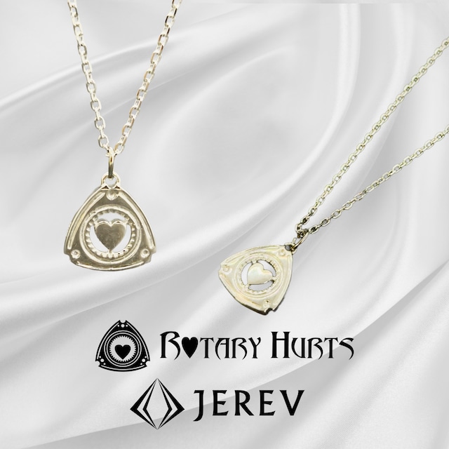 【受注生産】SV ロータリーエンジンネックレス ROTARY HURTSコラボモデル イヤリング可