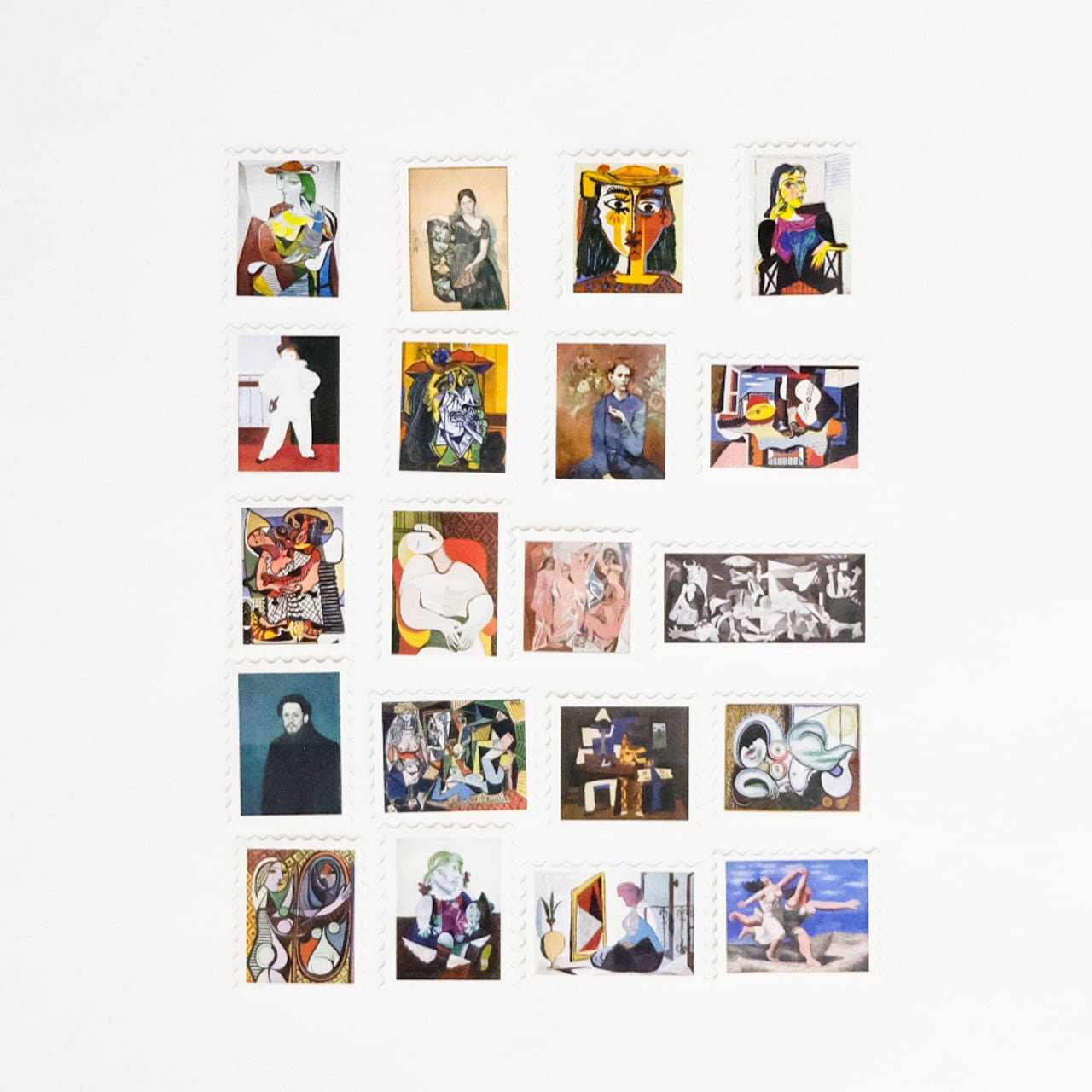 ピカソ マッチ箱シール 泣く女 | hmm, by 東京都美術館ミュージアム