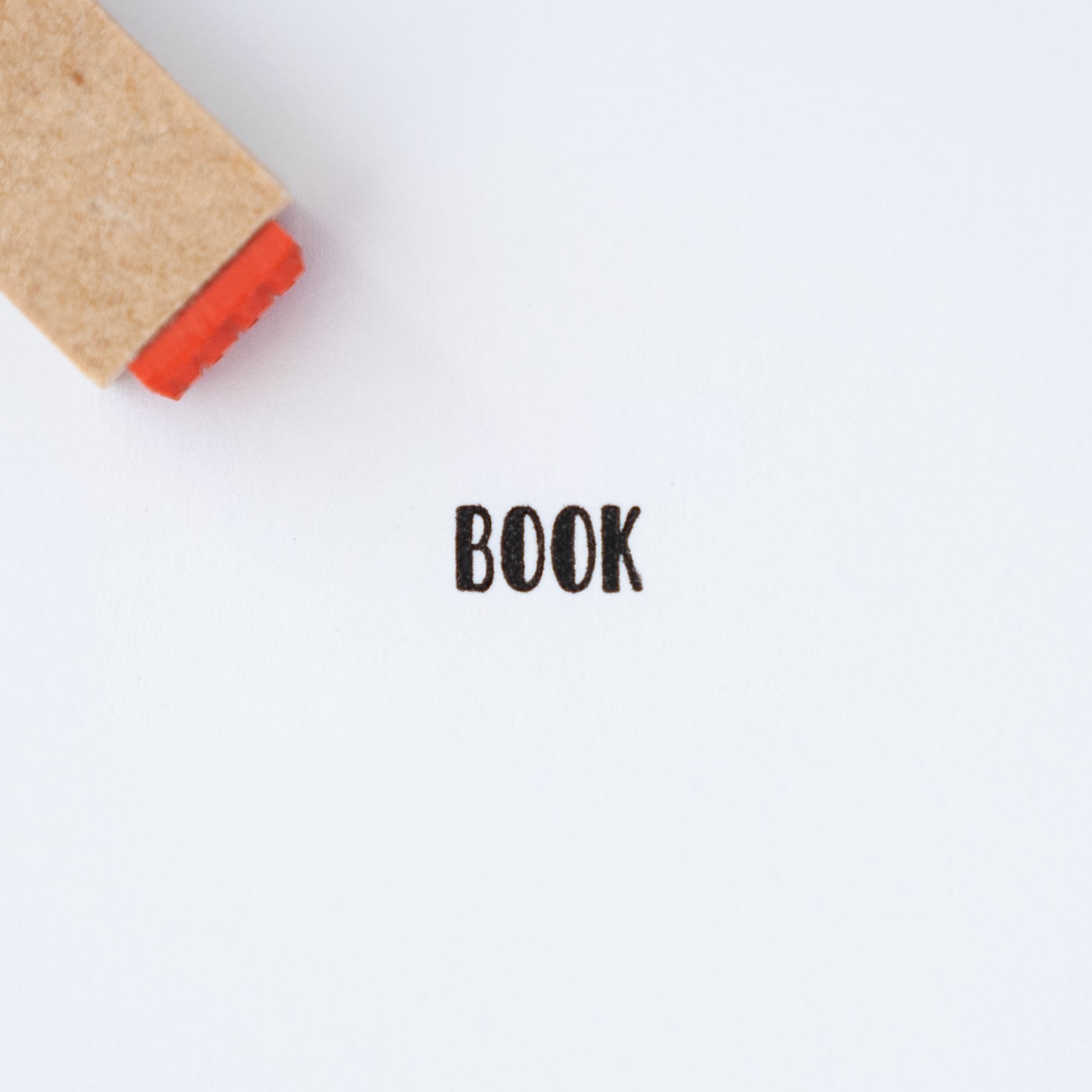 【小さな文字】BOOK_本 | はんこ