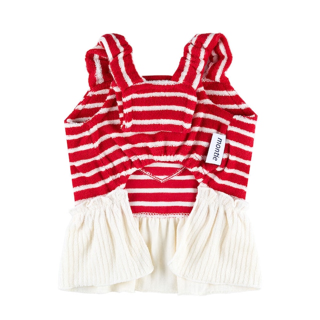 【送料無料期間】お洋服全体に伸縮性があり快適ウェア(RED)