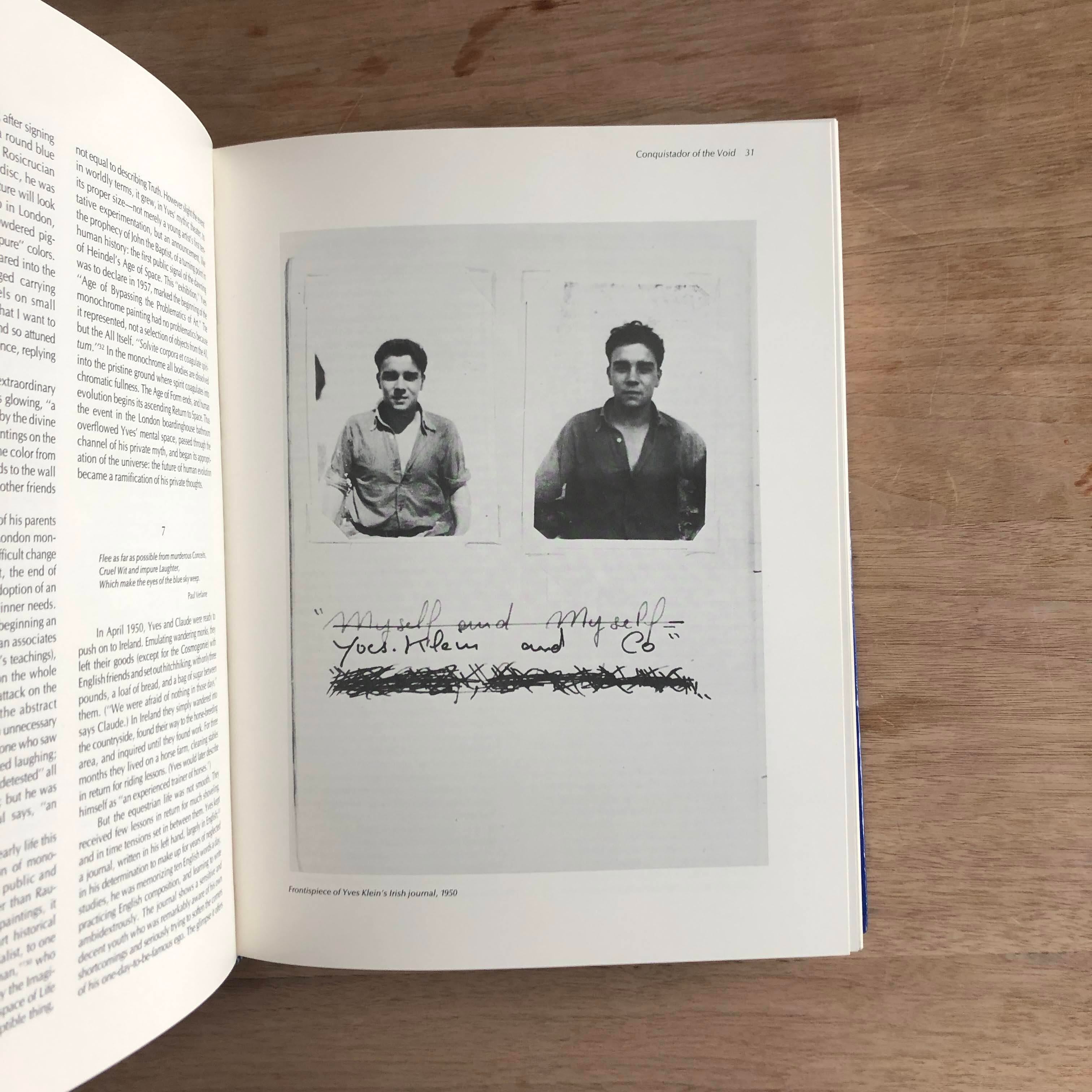 送料込】Yves Klein 1928-1962 a Retrospective (作品集・Artworks