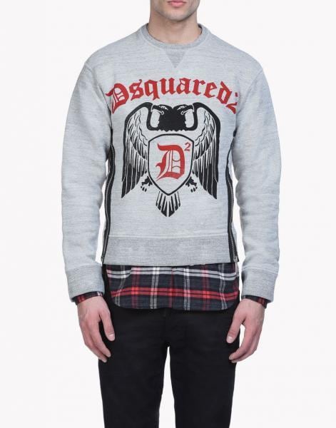 送料無料【50%OFF】新品【正規】DSQUARED2（ディースクエアード）Crew 