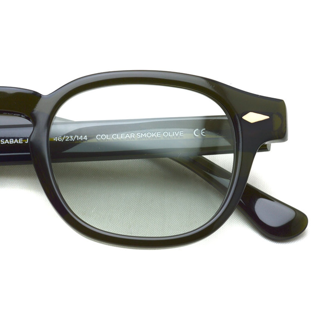NOCHINO OPTICAL / NOCHINO / #6 CLEAR SMOKE OLIVE - GREY GREEN to D 