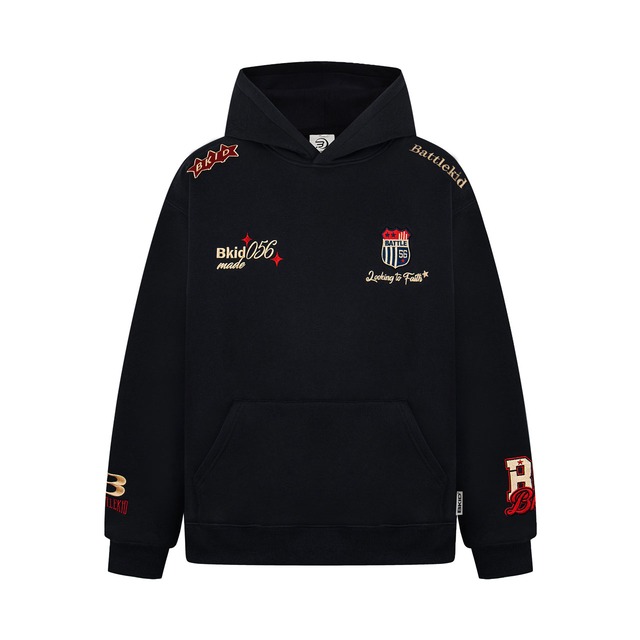 エンブレムワッペンミックスフーディー 4col   R01500