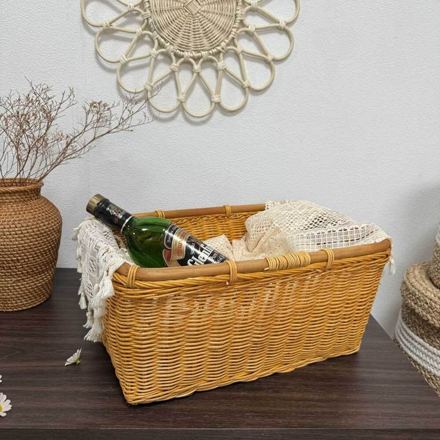 ラタン バスケット (RTA-899）