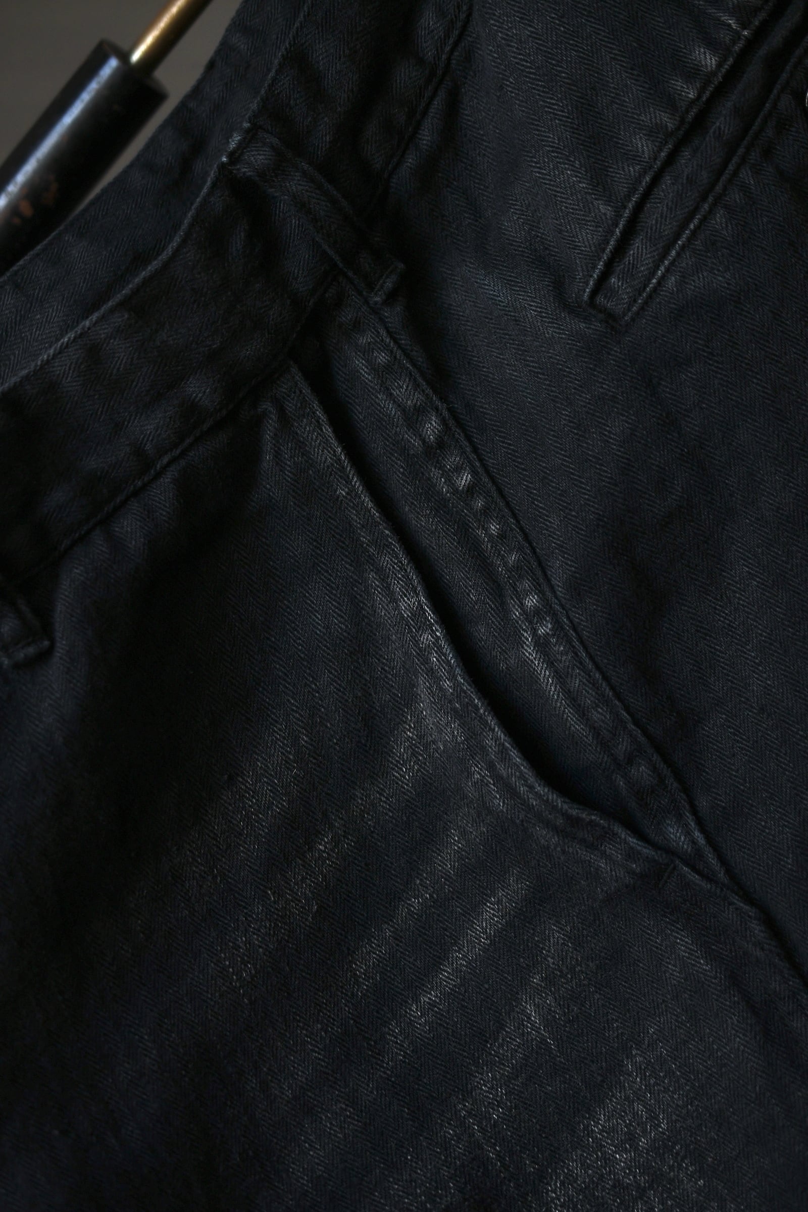 HERILL / USMC HBT Linenpants (Black) | nariwai