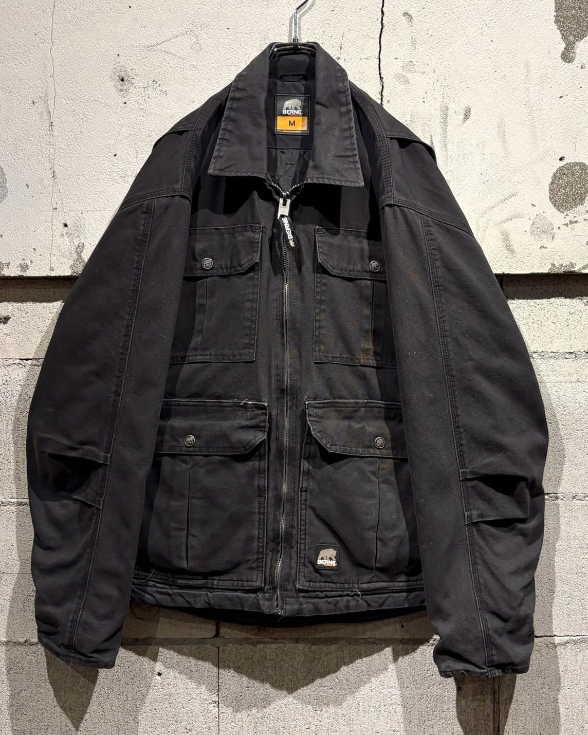 Caka otto】“BERNE” Pocket Gimmick Vintage Work Loose Jacket | Caka