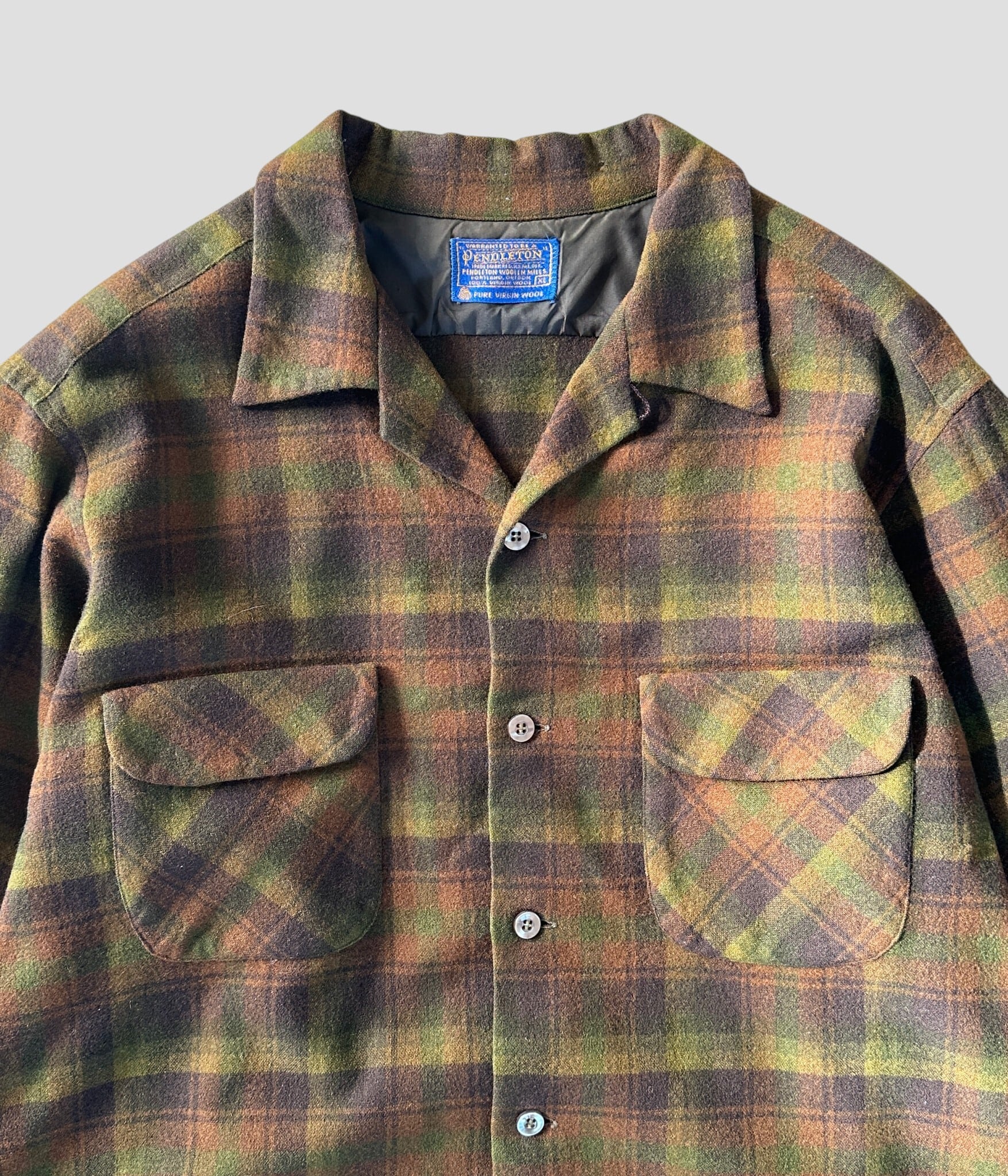 Pendleton- Vintage 60s XL Board Shirt made in USA | BEGGARS
