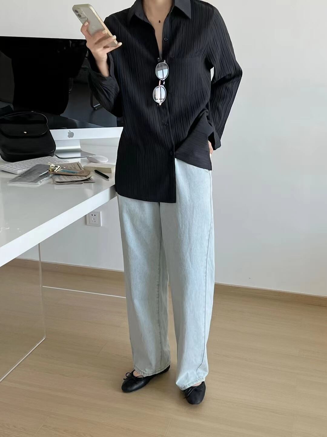 リップルブラウス　AJ22085-278