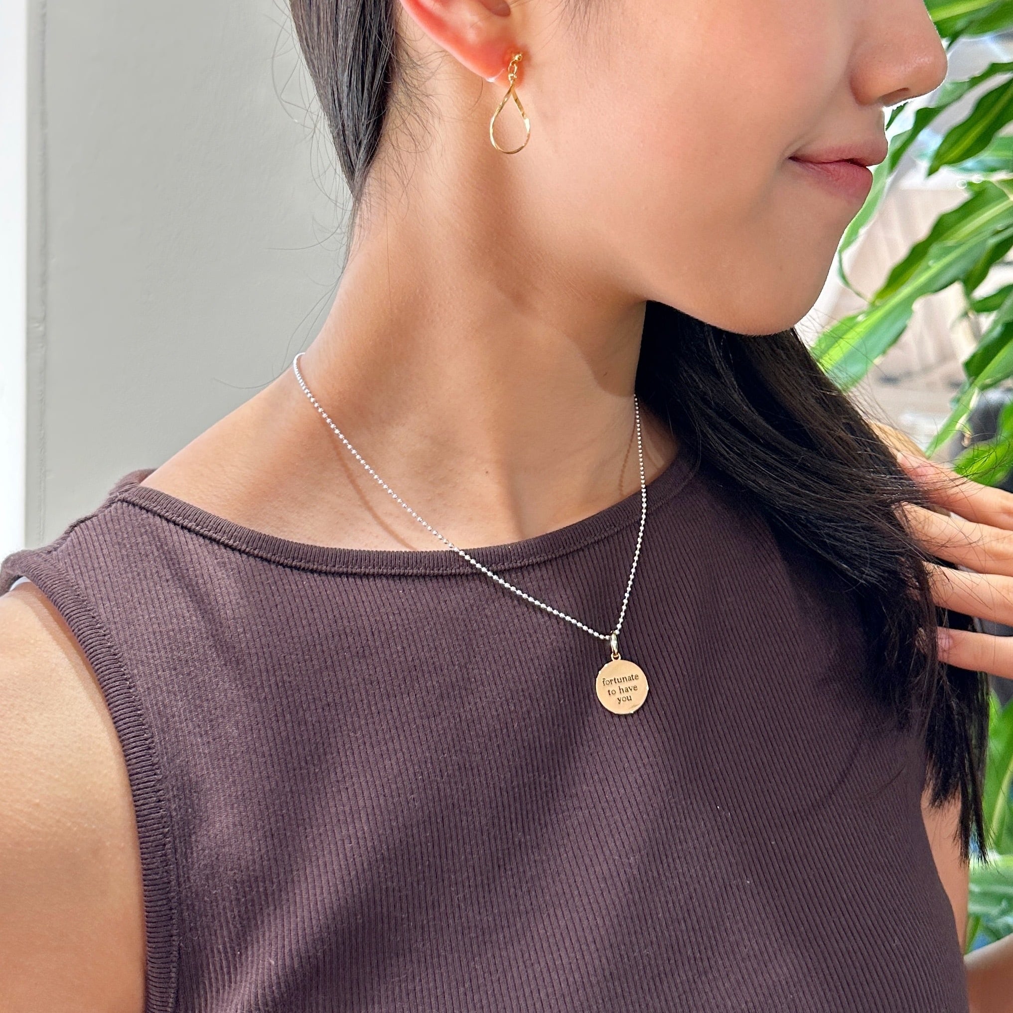 Lagoon Original Gold Coating ミニ 流線 フック ピアス | 【公式通販
