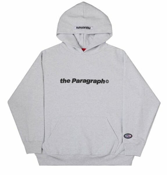 パラグラフ パーカー スウェット プルオーバー 長袖 ザ・パラグラフフーディー グレー PARAGRAPH THE PARAGRAPH HOOD |  BEES HIGH powered by BASE