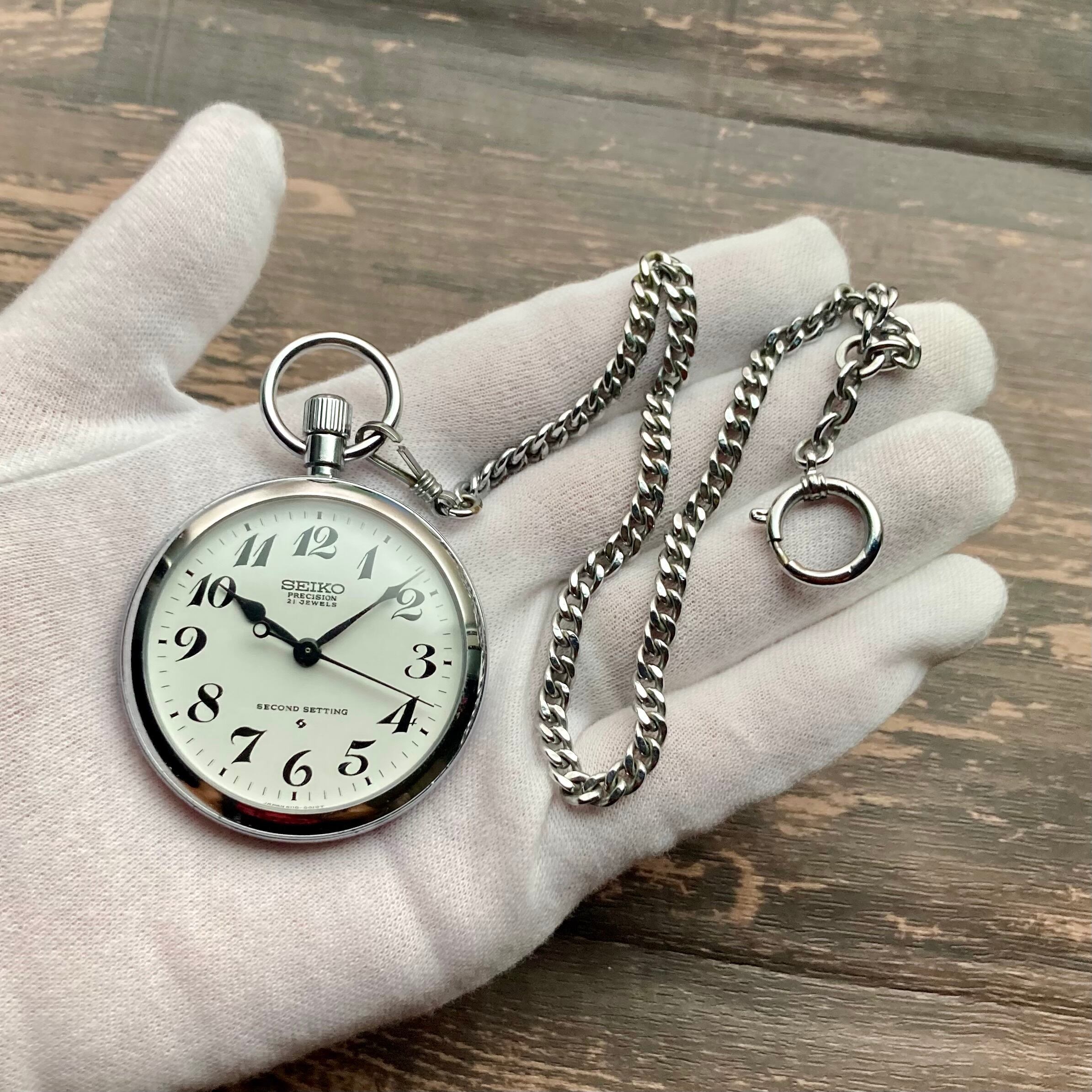 SEIKO 精工舎 懐中時計 分鉄 昭和39年 機械式時計 SEIKO - 動作品