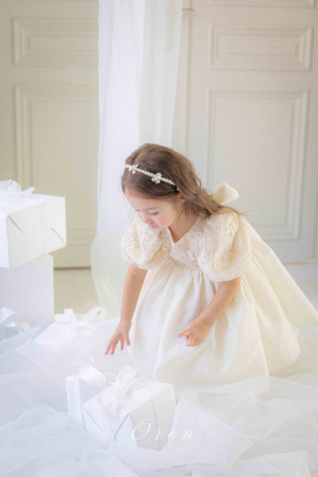 ※お洋服と同梱限定※【1/27〆予約】<OREN> Eta pearl headband