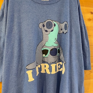 【Disney】スティッチ プリント Tシャツ 2XL ビッグサイズ ディズニー US古着 アメリカ古着