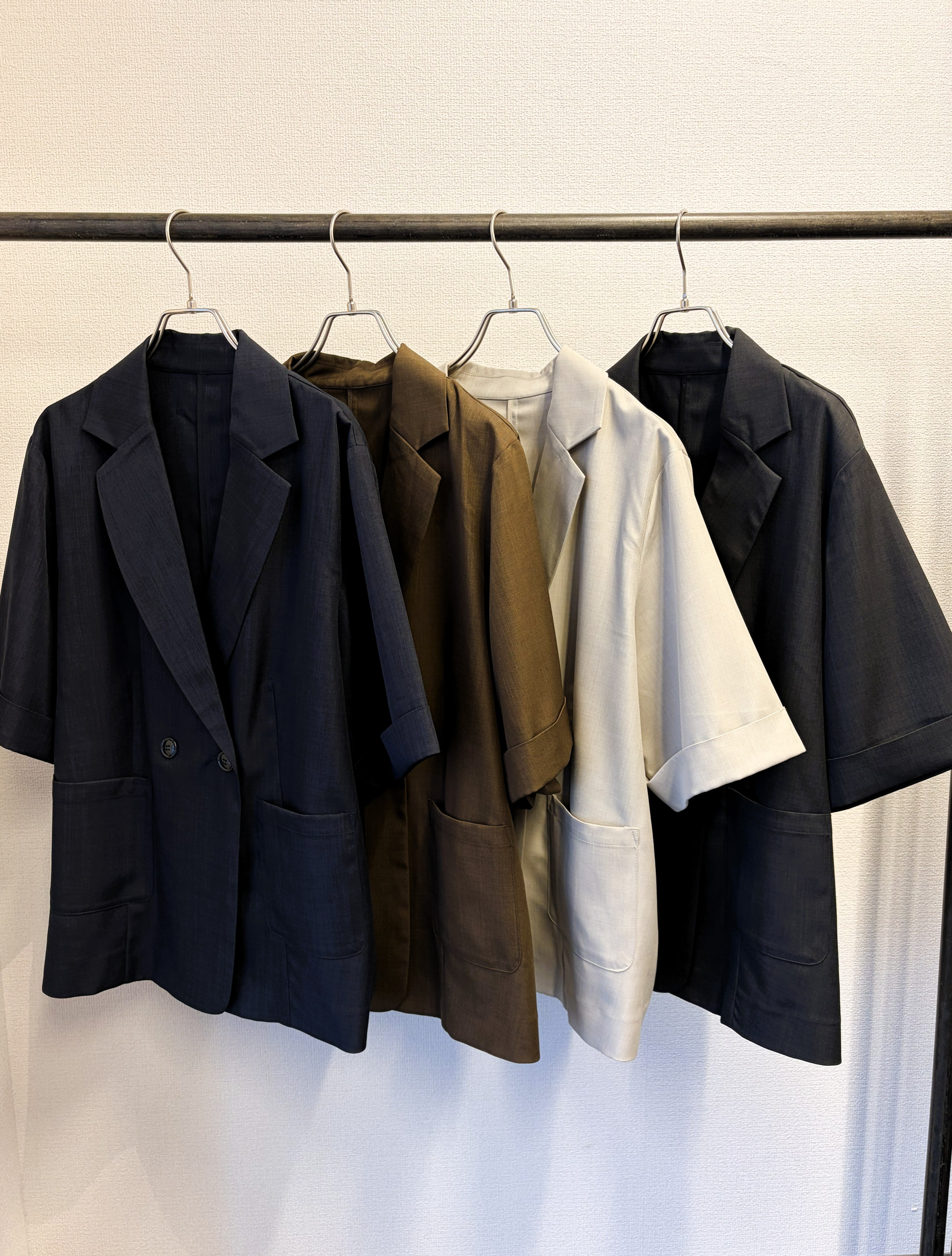 N°9286!】summerpoly半袖ジャケット（9205-63016) | 9286 Fashion Lab