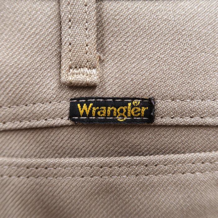 古着 80年代 USA製 WRANGLER ラングラー ランチャーパンツ スタプレ 