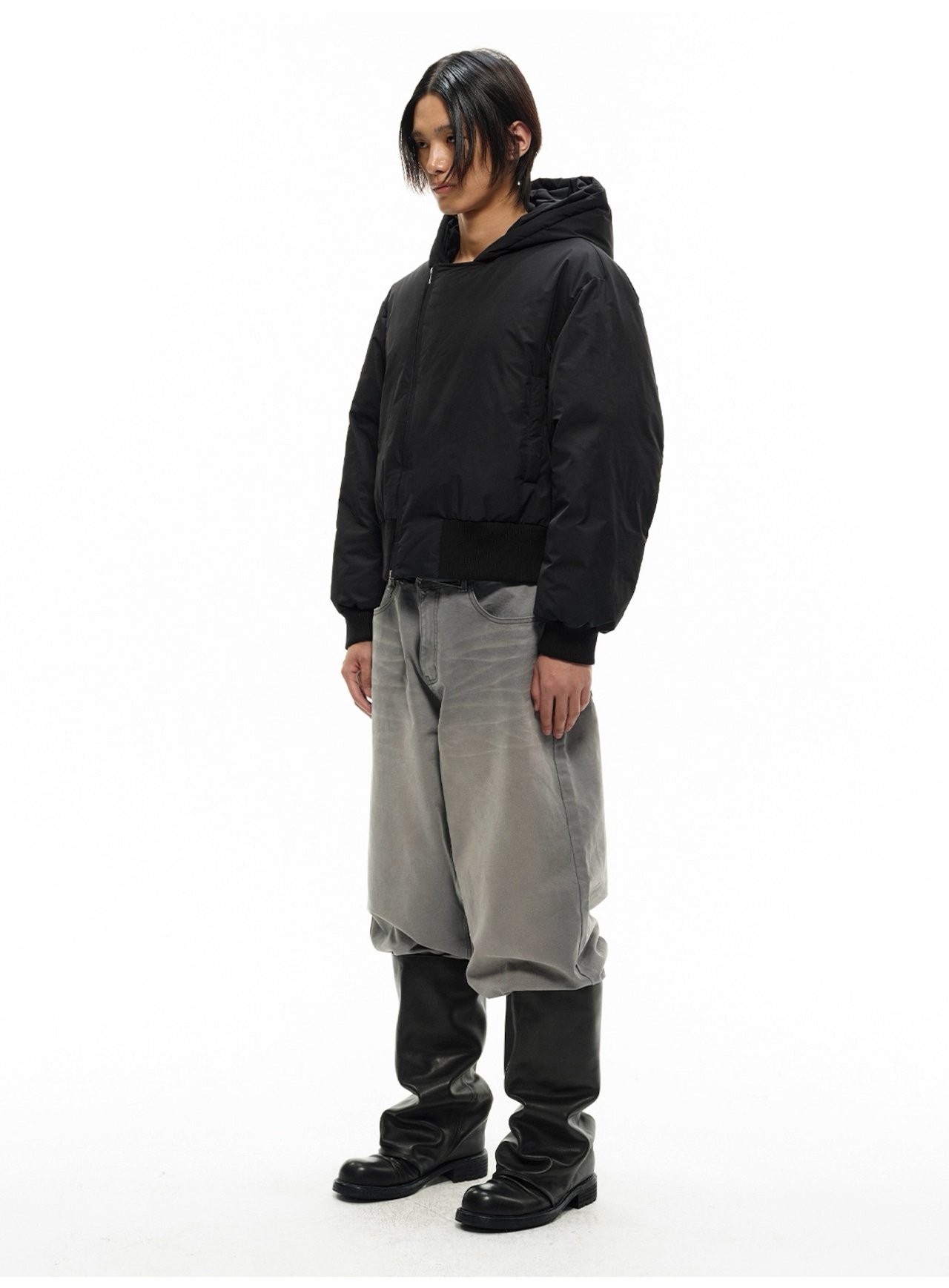 JCAESAR STUDIO Sun-Faded Baggy Denim