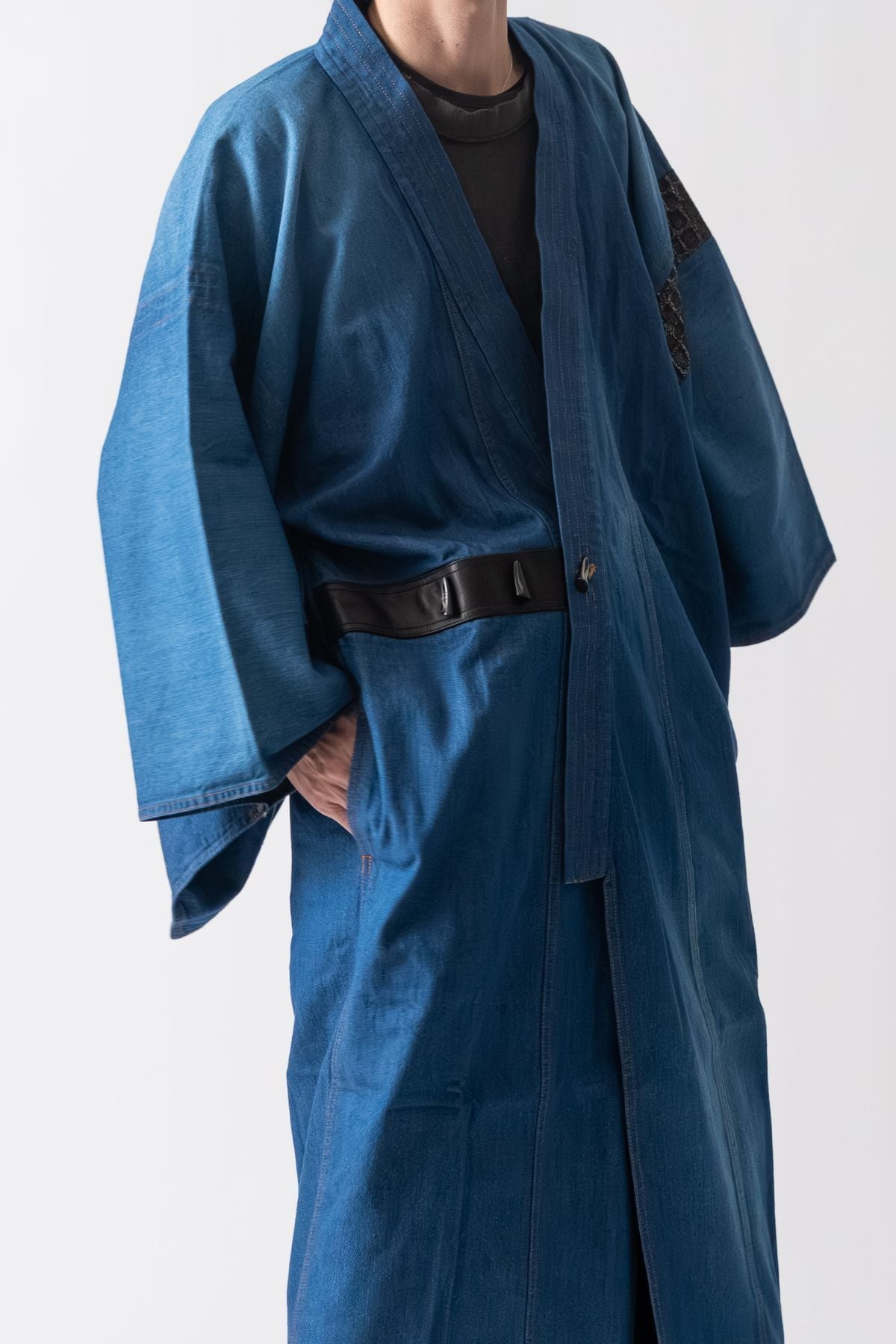 数量限定｜新作】INDIGO DENIM HAORI COAT ― 岡山産デニム
