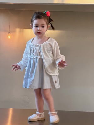 予約：Bustier dress & cardigan set〔my daughter〕