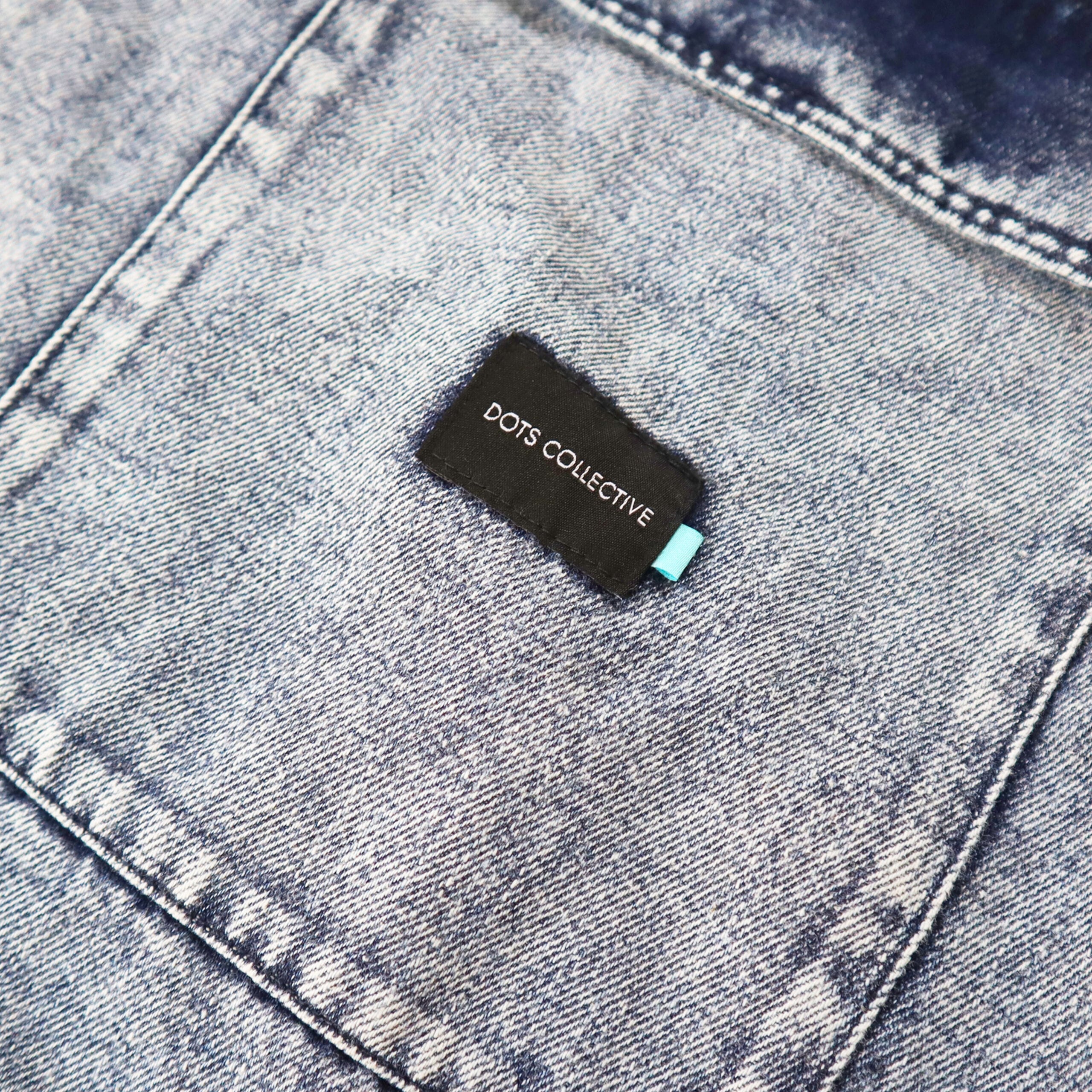 DOTS WIDE DENIM JACKET | DOTS COLLECTIVE