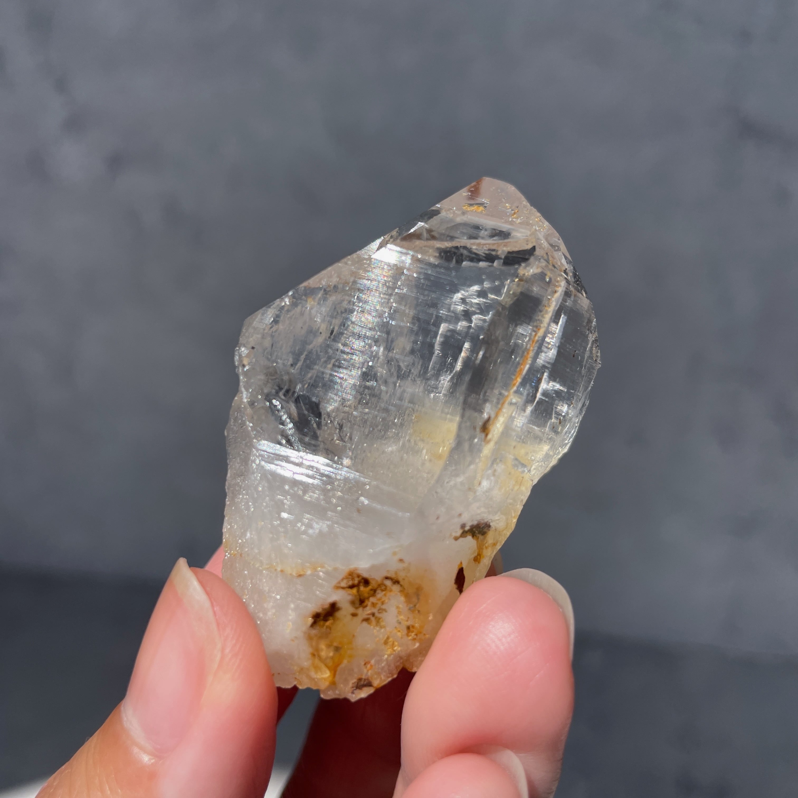 ガネーシュヒマール産 ヒマラヤ水晶 トライゴーニック レコード