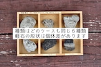 かわいい軽石コレクションBOX◆6種類◆福徳岡ノ場・2021噴火による　～軽石図鑑作者鑑定～