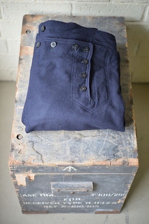 Vintage U.S. NAVY  Enlisted men's blue trousers.
